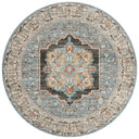 Sky / Multi / 5'-3" x 5'-3" Round