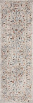 Ivory / Multi / 5'-3" x 5'-3" Round
