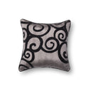 Grey / Black / 18" x 18" Cover w/Poly