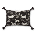 Black / Ivory / 13" x 21" Cover w/Poly