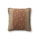 Orange / Natural / 18" x 18" Cover w/Poly