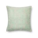 Aqua / Ivory / 22" x 22" Cover w/Poly