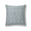 Blue / Ivory / 22" x 22" Cover w/Poly