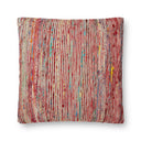 Red / Multi / 22" x 22" Cover w/Poly
