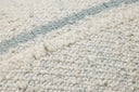 Ivory / Blue / 22" x 22" Cover w/Poly