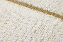 Ivory / Gold / 22" x 22" Cover w/Poly