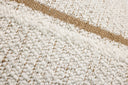 Ivory / Rustic Brown / 22" x 22" Cover w/Poly