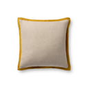 Natural / Mustard / 18" x 18" Cover w/Poly