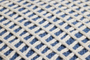 Blue / Ivory / 18" x 18" Cover w/Poly