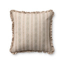 Ivory / Multi / 20" x 20" Cover w/Down
