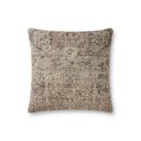 Beige / Multi / 18" x 18" Cover w/Poly