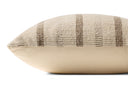 Ivory / Brown / 20" x 20" Cover w/Poly