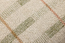 Ivory / Green / 20" x 20" Cover w/Poly