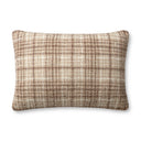 Brown / Ivory / 16" x 26" Cover w/Down