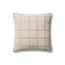 Ivory / Beige / 18 " x 18" Cover w/Down