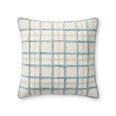 Ivory / Blue / 20" x 20" Cover w/Down