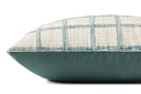 Ivory / Blue / 20" x 20" Cover w/Poly