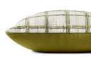 Ivory / Green / 18" x 18" Cover w/Poly