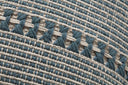 Blue / Natural / 22" x 22" Cover w/Poly