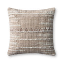 Loloi PLL0124 Ivory / Beige Pillow