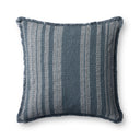 Blue / Ivory / 20" x 20" Cover w/Poly