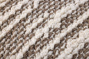 Dark Taupe / Ivory / 22" x 22" Cover w/Poly