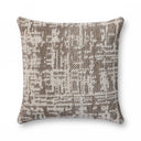 Loloi PLL0141 Dark Taupe / Ivory Pillow