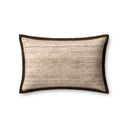 Brown / Ivory / 22" x 22" Cover w/Poly