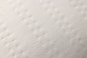 White / 22" x 22" Cover w/Poly