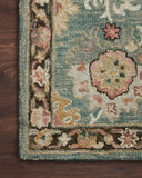 Teal / Multi / 5'-0" x 5'-0" Round