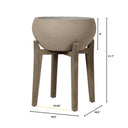 LH Home Patio Large Standing Urn