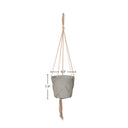 LH Home Craft Medium Hanging Pot With Netting
