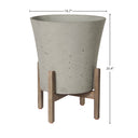 LH Home Patio Tapered Large Standing Pot