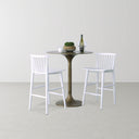 LH Home Nature Low Round Grass and Concrete Pot
