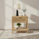 LH Home Rattan Side Table