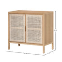 LH Home Rattan Small Sideboard