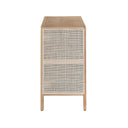LH Home Rattan 3 Door Sideboard