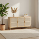 LH Home Rattan 3 Door Sideboard
