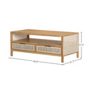 LH Home Rattan Coffee Table