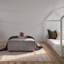 Renwil Chloe 1' x 1' Ft Handwoven Indoor Rug - Cream / Beige