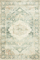 Teal / Ivory / 5'-0" x 7'-6"