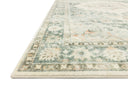Teal / Ivory / 2'-6" x 9'-9"