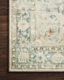 Teal / Ivory / 3'-3" x 5'-3"