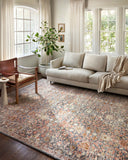Navy / Rust / 3'-9" x 3'-9" Round