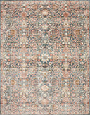 Navy / Rust / 2'-7" x 4'