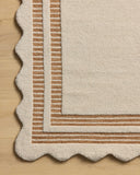 Ivory / Rust / 3'-6" x 5'-6"