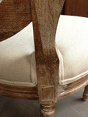 LH Home Napoleon Dining Chair with Cane Back (Set of 2)