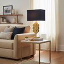 LH Home Skye Brass Disc Lamp