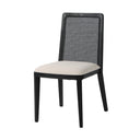 Oyster Linen / Black Frame