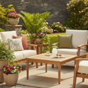 LH Home Sonoma Outdoor Square Coffee Table